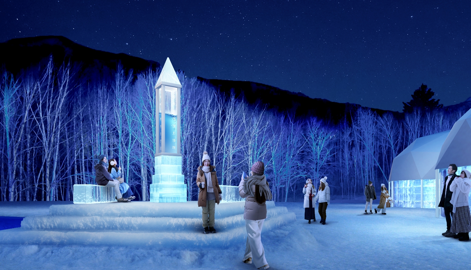 この時期ならではの魅力5 アイスヴィレッジ
2