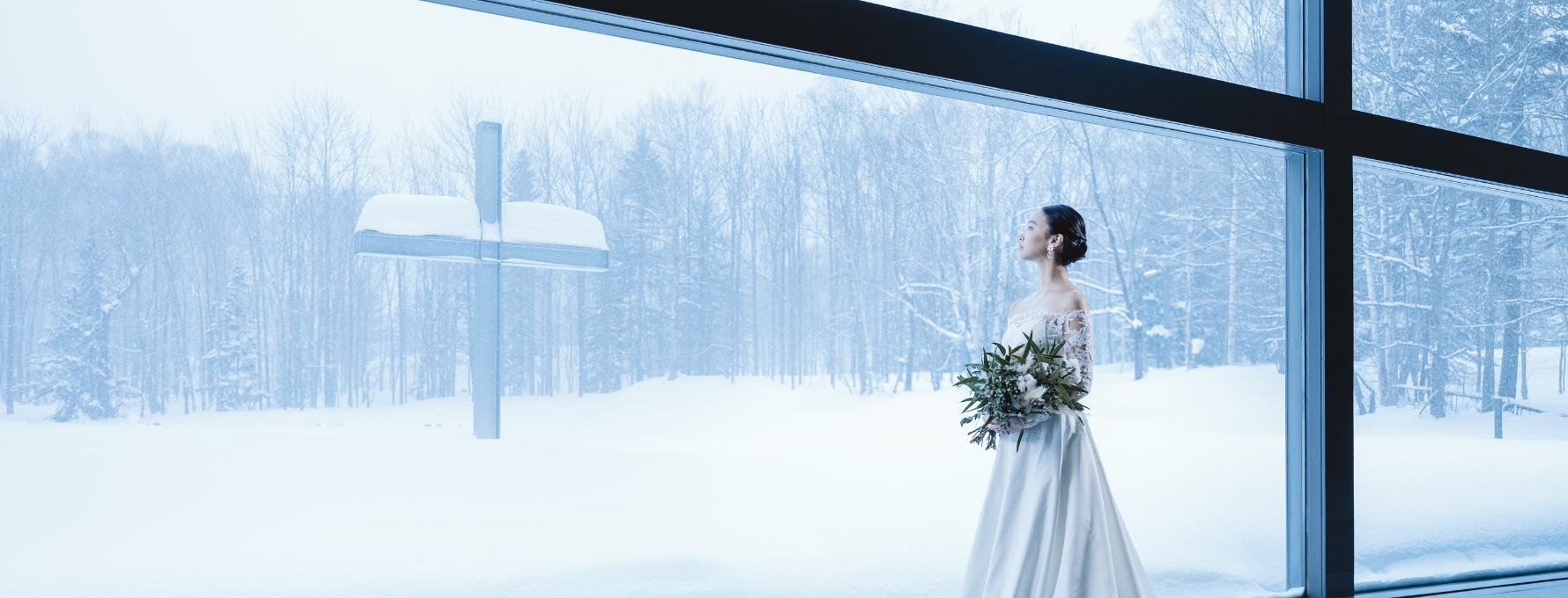 水の教会 冬の特別ウエディングプラン