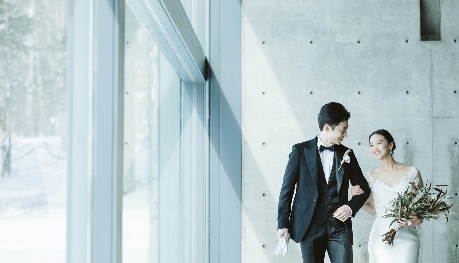 この時期ならではの魅力1 冬の挙式
2